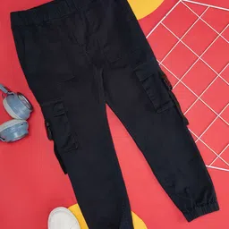 YU by Pantaloons Boys Mid-Rise Joggers-image-9