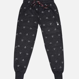 Bodycare Boys Printed Cotton Mid Rise Joggers-picture-40