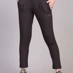 Dpassion Women Mid-Rise Running Sports Track Pants-picture-22