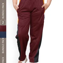 IndiWeaves Boys Pack Of 2 Side Panel Detail Track Pants-picture-37