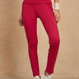 COLOR CAPITAL Women Pack of 217_red_XS Skin Fit Antimicrobial Tights-picture-45