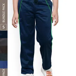 IndiWeaves Boys Pack Of 5 Side Panel Track Pants-picture-24