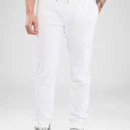 Park Avenue Men Slim-Fit Mid Rise Joggers-image-25