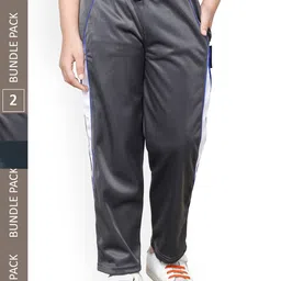 IndiWeaves Boys Pack Of 2 Mid-Rise Track Pants-picture-40