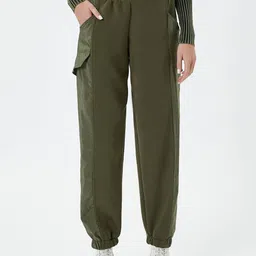 Koton Women Mid-Rise Joggers-picture-17