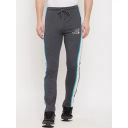 Duke Men Grey Solid Regular-Fit Pure Cotton Track Pants-picture-35