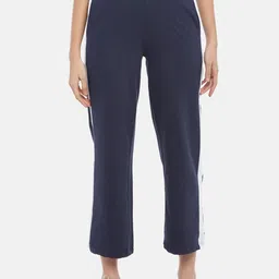 Ajile by Pantaloons Women Blue Solid Trackpant-picture-32