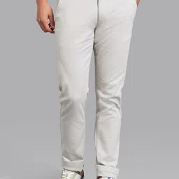 Beverly Hills Polo Club Men Off White Trousers-image-86