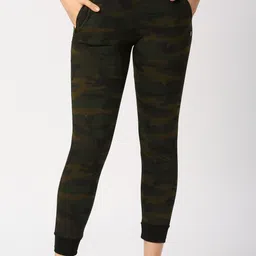Lovable Sport Women Camouflage Printed Pure Cotton Joggers-picture-17