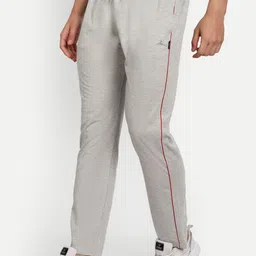 ZEFFIT Men Side Stripe Cotton Track Pants image 5