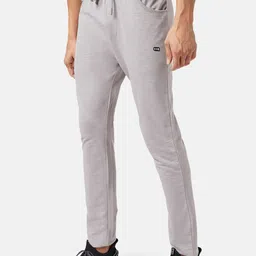 Ajile by Pantaloons Men Mid Rise Cotton Slim-Fit Outdoor Track Pant image 4