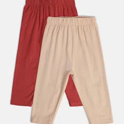 MINI KLUB Infant Boys Pack Of 2 Pure Cotton Mid-Rise Track Pants-picture-19
