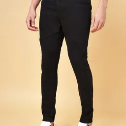 SF JEANS by Pantaloons Men Relaxed Fit Mid-Rise Joggers image 4