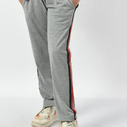 BAESD Girls Pack Of 2 Cotton Side Striped Track Pants image 5