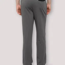 Zoiro Men Mid-Rise Relaxed Fit Dry Fit Technology Cotton Track Pants image 4