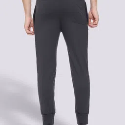 Mark Leute Men Charcoal Black Solid Joggers image 5