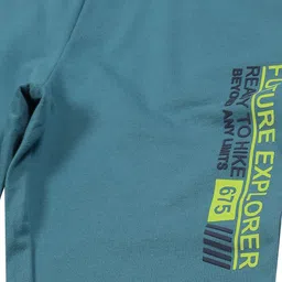 PLUM TREE Boys Regular Fit Pure Cotton Joggers image 2