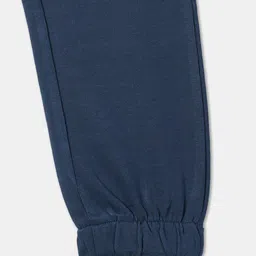 R&B Girls Printed Regular Fit Mid-Rise Cotton Joggers image 4