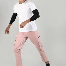 CHKOKKO Men Mid Rise Track Pants image 5