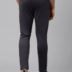 MADSTO Men Pack Of 2 Slim Fit Mid Rise Track Pants image 2