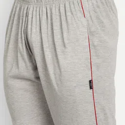 ZEFFIT Men Side Stripe Cotton Track Pants image 2