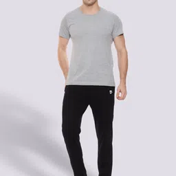 Mark Leute Men Black Solid Track Pant image 2