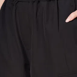 YU by Pantaloons Women Relaxed-Fit Parachute Trousers image 5