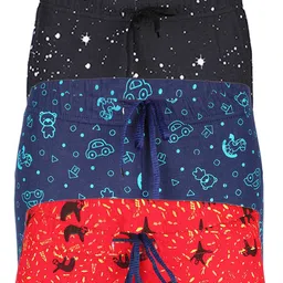 SAVAGE Boys Pack of 3 Solid Pure Cotton Joggers image 2