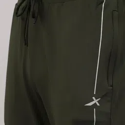 VECTOR X Men Slim Fit Mid-Rise Track Pants image 5