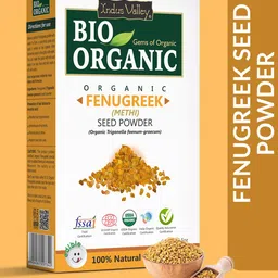 Indus Valley Pack of 2 Bio Organic Fenugreek Powder image 2