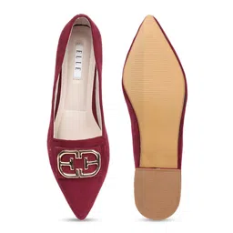 ELLE Embellished Block Heeled Pumps image 2