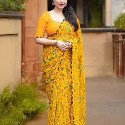 Ambuja International Warli Printed Saree-image-80