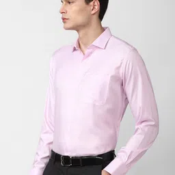 Van Heusen Men Pink Formal Shirt image 5