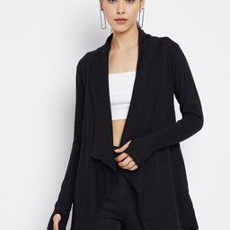 Hypernation Women Black Shrug-picture-3