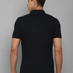 Allen Solly Men Solid Short Sleeves Polo Collar T-shirt image 3