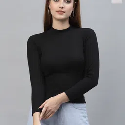 Friskers Women Pack Of 2 High Neck Tops-picture-38