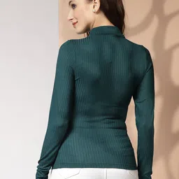 KASSUALLY High Neck Bodycon Top image 3