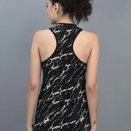 Dollar Abstract Printed Scoop Neck Pure Cotton Tank Top image 2