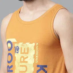 Force NXT Pack of 2 Printed Super Combed Cotton Tank T-shirt image 2