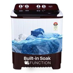Croma 6.5 kg 5 Star Semi Automatic Washing Machine with Built-in Soak Function (2025 Model, Burgundy)-picture-20