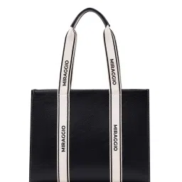 MIRAGGIO Blanche Tote Bag Black (L)-picture-11