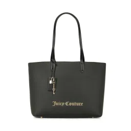 juicy couture accessories Juicy Couture Black Solid Pu Handbag-picture-15