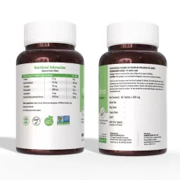 Blubein 100% Organic Spirulina Tablets for Men &amp; Women | Super Greens Packed with 60-70% Protein | Boosts Immunity, Supports Gut Health &amp; Effective Weight Management | Non-GMO – 60 Tablets x Pack of 2 image 2