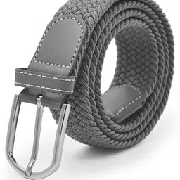 zoro Men & Women Casual, Evening, Party Grey Canvas Belt-picture-16