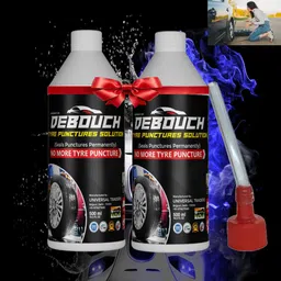 debouch BA Puncture repair tyre sealer liquid 1000 ml| Tubeless Tyre Puncture Repair Kit Tubeless Tyre Puncture Repair Kit-picture-22