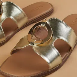 code by lifestyle Women Flats Sandal image 4