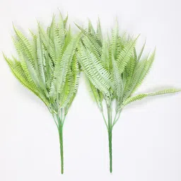 casacraft from pepperfry White PVC Artificial Plant Without Pot image 4