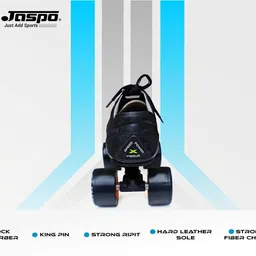 jaspo Sprint Pro 10 Quad Shoes Fixed Body Roller Skates Approximate Beginners(22.5 cm) Shoe Skates - Size 2 UK image 5