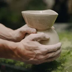 handmade terracotta clay diya Terracotta (Pack of 15) Table Diya Set image 4