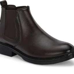 layasa Solid,Outdoor,Trendy,Lightweight,Chalsea boots Boots For Men image 2